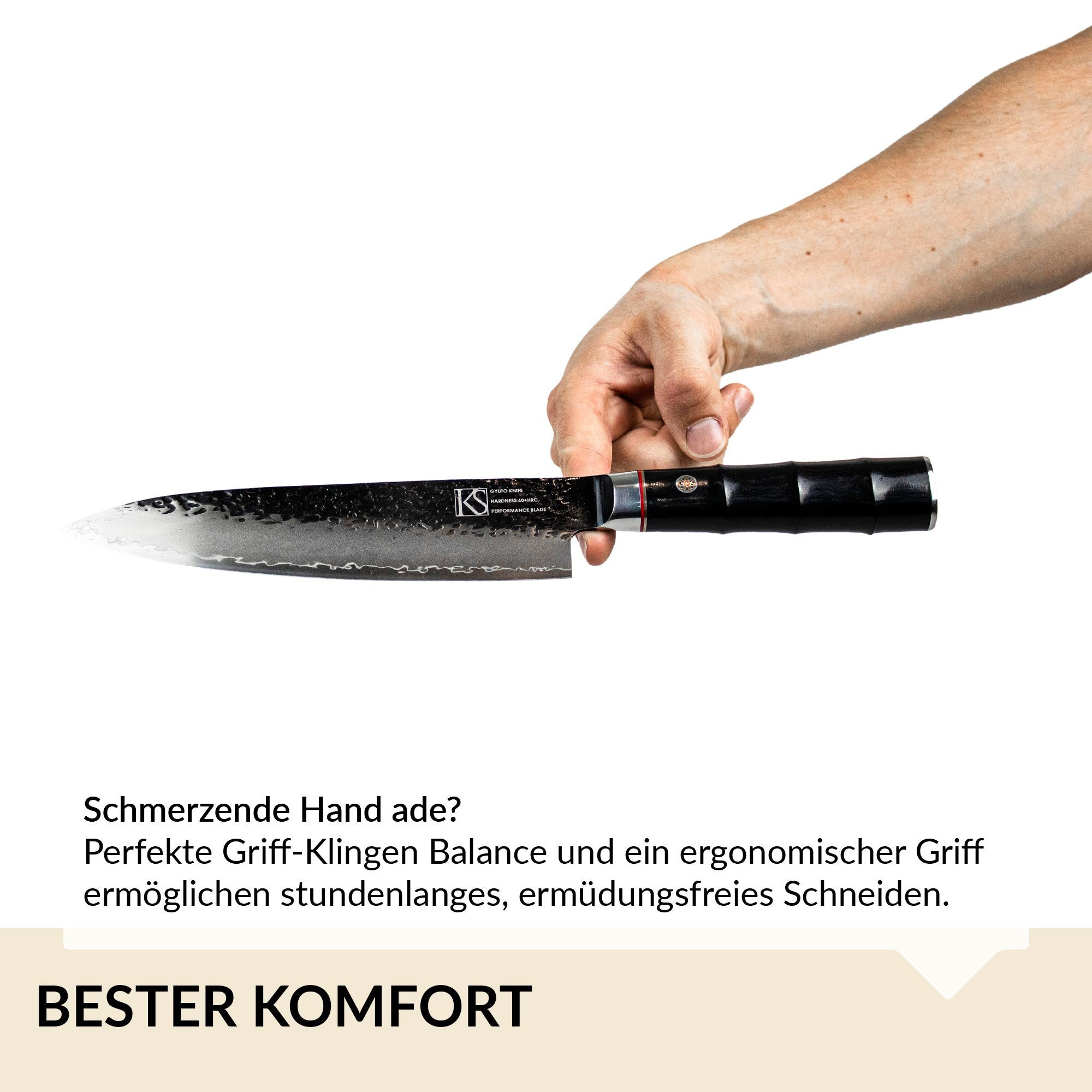 4pcs Profi Kochmesserset